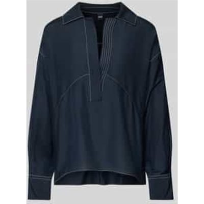 Loose fit blouse met zijdegehalte Model 'BRIZZY'