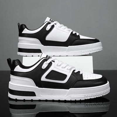Mode Platform Mannen Skateboardschoenen Outdoor Casual Sneakers Ademende Tennis Wandelen Hardlopen Schoenen Joggen Sportschoenen 39 white