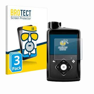 BROTECT - Screenprotector voor Medtronic Minimed 780G - Folie Beschermfolie Beschermglas matte 3 Stuks