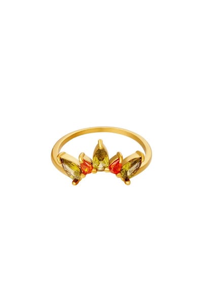 Ring crown- Yehwang - 16-Moederdag cadeautje - cadeau voor haar - mama