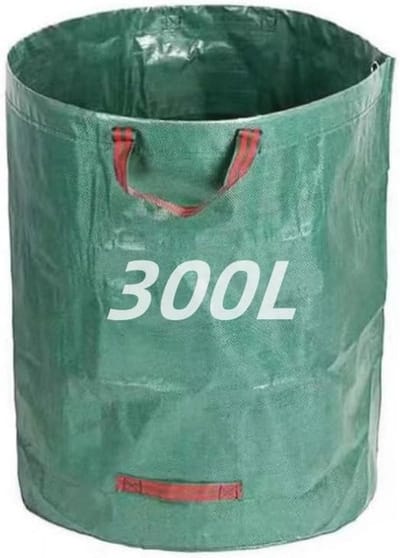 Tuinafvalzakken 200 liter - Zware herbruikbare afvalzakken met handgrepen voor tuinonderhoud