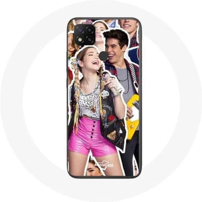 Xiaomi Redmi 9C hoesje Achtervolg je dromen Mía Cáceres en Álvaro Paz