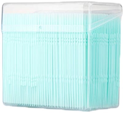 Dailygoods- Tandheelkundige Picks 1100 Stuks - Interdentale Borsteltjes - Voedingskwaliteit PP - Dubbelzijdig Ontwerp - Veiligheidswaarschuwing - Lichtgewicht en Draagbaar - Interdentale Borstels