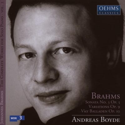 Andreas Boyde - Brahms: The Complete Works For Solo Piano V (2 CD)