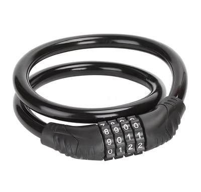 Kettingslot, Hoog Veiligheidsslot Met Code, Fiets, Anti-Diefstal, Wielslot, Diameter 12 Mm, Met Combinatie