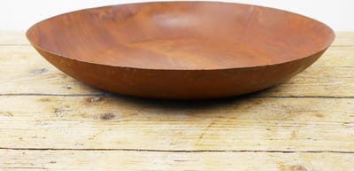 Dienblad - Vintage ijzeren dienblad - Schaal rond  - Plateaus - Rond plateau - Decorative schaal