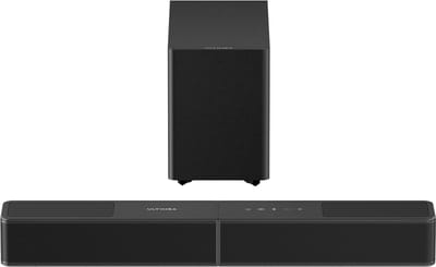 ULTIMEA 3.1.2-kanaals Dolby Atmos-soundbar met draadloze subwoofer, 312 W, app-bediening, HDMI eARC, Bluetooth® 6.0, Poseidon M70