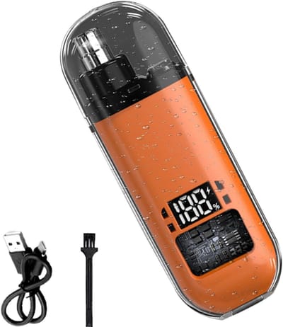 Elektrische Trimmer - Oor Neus - Gezichtsverzorging - Digitaal Display Waterdicht - 10.2 x 5 x 5 cm