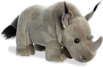 Zachte Pluche Neushoorn Knuffel - Hoogwaardig Speelgoed