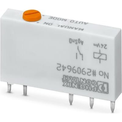 Phoenix Contact Miniatuur Vermogen Relais 24V DC Enkel CO - 2909642