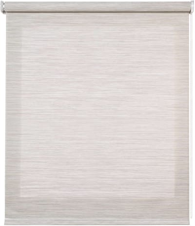 Storesdeco - Screen Premium rolgordijn met technische stof, 38 mm Grijs-Beige 60x250 cm