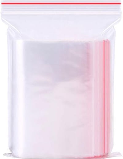 WiseGoods - Herbruikbare Gripzakjes - 100 Stuks Gripzakjes - Hersluitbaar - Zakjes - Transparant - 5x7 cm - 50 x 70 mm