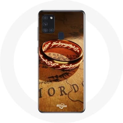 Coque - Le Seigneur des anneaux - Samsung Galaxy A21S - Souple - Blanc - Protection