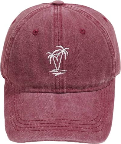 Livano Pet - Baseball Cap - Sportpet - Sport - Unisex - Verstelbaar - Wijn Rood