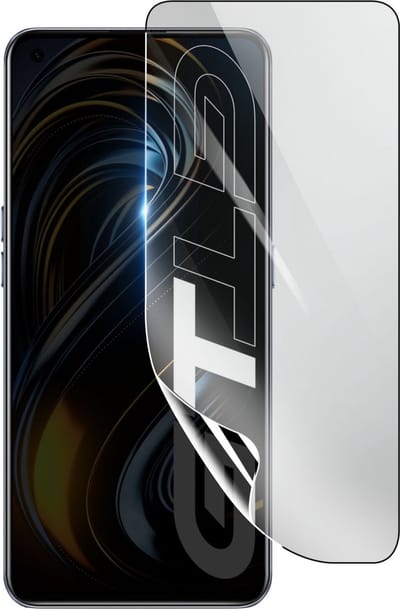 3mk, Geschikt voor Realme GT 5G, Schokbestendige Hydrogel Screenprotector, Transparant