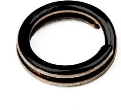 Spro Split Ring | Matt Black | Maat 8