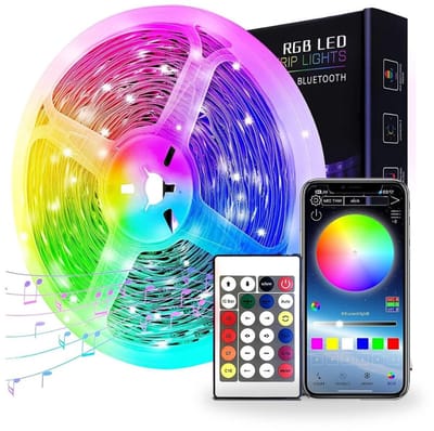 10 Meter led strip - with 16 Modes Remote Controller - Bright RGB Color Changing String Lights