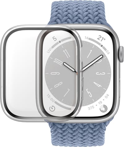 PanzerGlass Screenprotector geschikt voor Apple Watch - 41 mm Glazen | PanzerGlass Full Body Protector - Case Friendly