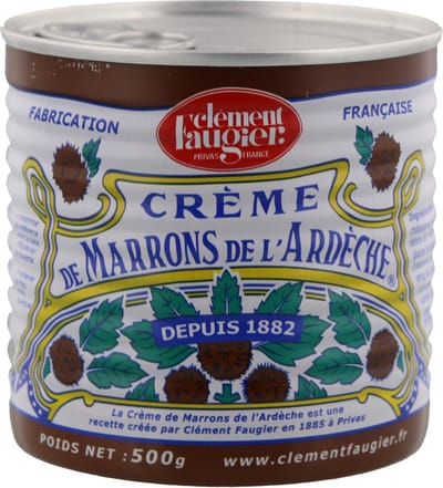 Clement Faugier Kastanjepasta 500 gram
