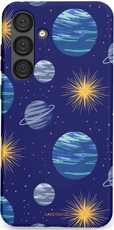 Casetastic Hoesje Geschikt voor Samsung S25 Plus - Stijlvolle Beschermende Duo-layer Case - Stralende ster