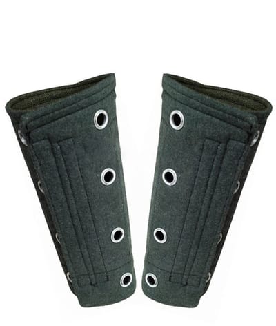 Dailygoods- Armbescherming Hoogwaardige Canvas/Staal - Armbeschermers Dunne Huid - Anti-Cut Mouwen - Draagbaar - 35cm/21cm - Gemakkelijk Schoon te Maken
