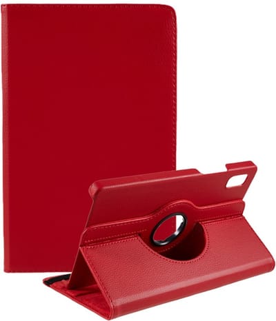Coverup Tablethoes geschikt voor Lenovo Tab M9 Hoesje - 360° Rotating Book Case - Rood