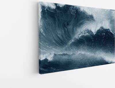 Saammp Canvas Schilderij - Grote Golfen - Landschap - Natuur - 45x30 - Foto op canvas - Wanddecoratie - Muurdecoratie Woonkamer - Slaapkamer decoratie - Canvas Print