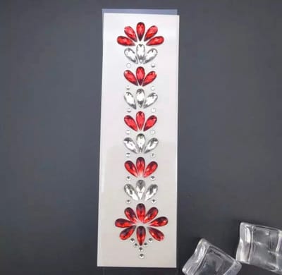 Akyol - Gezichtsjuwelen - haar sticker–kerst - gezichtsteentjes - gezicht glitters– diamantjes – carnaval- plak diamantjes- diamantjes voor gezicht - bohemian feest - bohemian – festival – gezichtsdecoratie – feest – decoratie - sticker