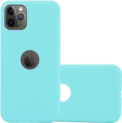 Cadorabo Hoesje geschikt voor Apple iPhone 11 PRO MAX in CANDY BLAUW - Beschermhoes gemaakt van flexibel TPU silicone Case Cover