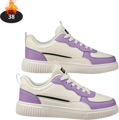 Livano Schoenen Dames - Sneakers - Comfortabel - Casual - Volwassen - Violet - Maat 38
