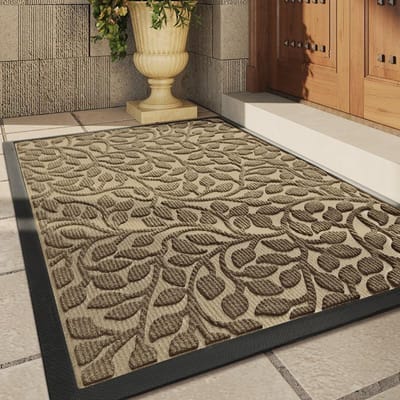 Commerciële Eenvoudige Entree Deur Schrapende Zand- en Stofverwijdering Rubberen Entree Mat Gemakkelijk Onderhoud Antislip Matten 60*90cm