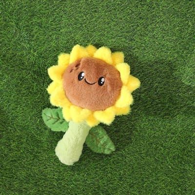 35Cm43Cm Zonnebloem Pluche Speelgoed Zacht Schattige Gevulde Bloem Met Blij Gezicht Verjaardagsspeelgoed Voor Vriendin Valentijnsdag Cadeau Huis 35cm geel