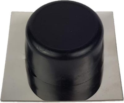 Deurstopper - zwart 30x45x18mm