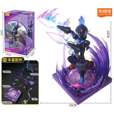 BLOKEES Originele POKEMON Ceruledge Charizard Snorlax Scyther Lucario Greninja Meowscarada Bouwstenen Actiefiguur Speelgoed Cadeau