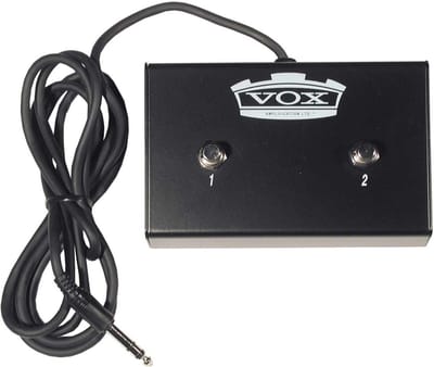 VOX VFS 2 Dual Footswitch For Pathfinder& Cambridge Amps - Voetschakelaar voor gitaarversterkers