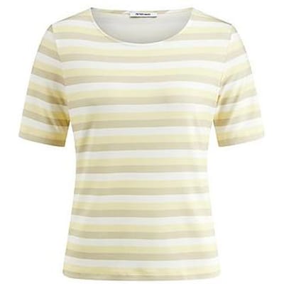 Shirt ronde hals Van Peter Hahn wit