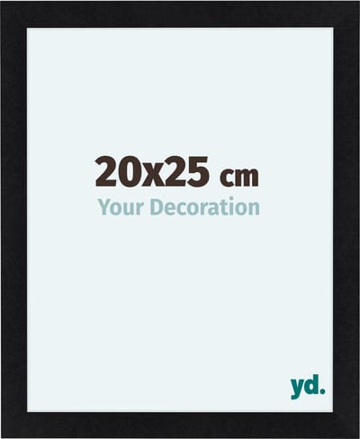 Your Decoration - Fotolijst 20x25 cm - MDF - Zwart Mat - Como