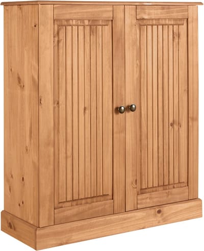 Mille-Hoge Kast - 2-deurs - Grenen