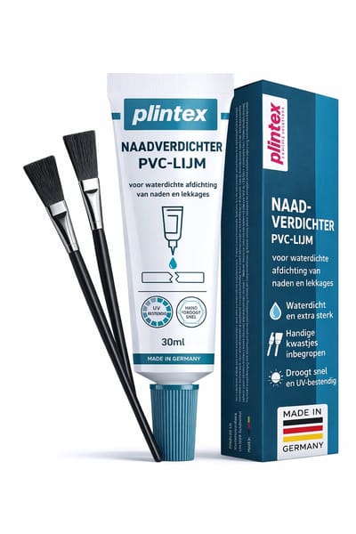 PLINTEX Waterdichte Tape Extra Sterk (10 cm x 5 m) – Reparatietape voor Lekkages, Zwembad, Dak, Boot & Buizen – Transparant