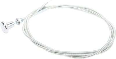 Manuele choke kabel set van roestvrij staal, sterke en stabiele choke kabel van 1,8 m voor universele motoren, ideaal voor carburetor afstelling en vervangingen