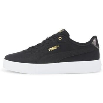 Puma Damessportschoenen Skye Clean Raw Metallic zwart 36 EU