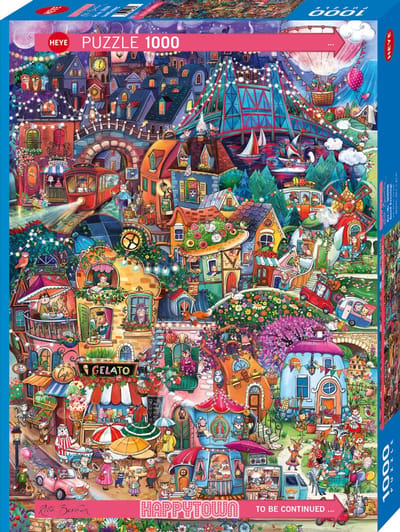 Heye Puzzle Puzzel Good Evening, Happytown 1000 Heye * levertijd onbekend *.