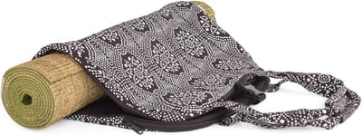 Fitness tas voor yogamatten en accessoires - Multifunctionele, luxe tas in handtas-look