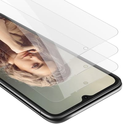 Cadorabo 3x Screenprotector geschikt voor Umidigi Power 7 / 7S - Beschermende Pantser Film in KRISTALHELDER - Getemperd (Tempered) Display beschermend glas in 9H hardheid met 3D Touch