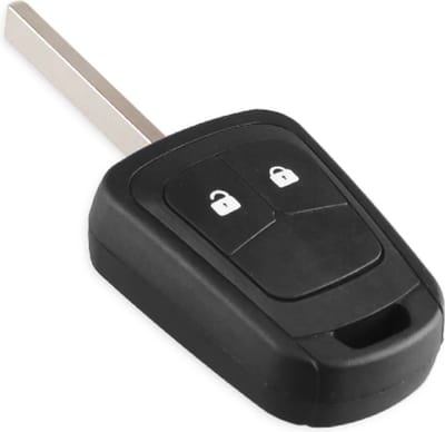 TLVX Sterke Autosleutel Behuizing Geschikt voor Opel / Cheverolet Aveo / Ter vervanging van Originele Sleutel behuizing afstandsbediening / 2 knops / 2 knoppen / 1 stuks