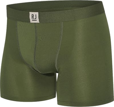 RJ Pure Color Heren Boxershort Donkergroen XL