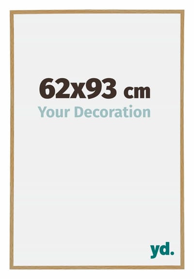 Your Decoration - Fotolijst 62x93 cm - Kunststof - Beuken Licht - Evry