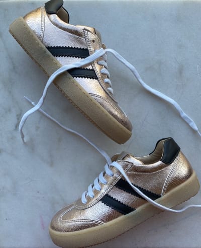 Lunella sneaker goud maat 32