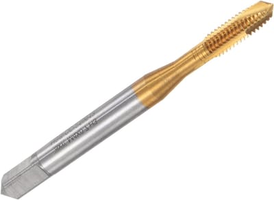 M4 x 0.7 Spiral Groove Taps van Titanium-Kobalt, Geschikt voor Aluminium, RVS en Kunststoffen, Hoogwaardige Snijgereedschappen voor Precisiewerk