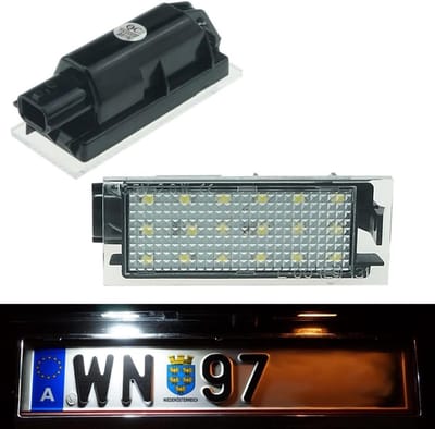 E-keurmerk LED Kentekenverlichting Canbus Klaar Voor Diverse Renault Modellen
